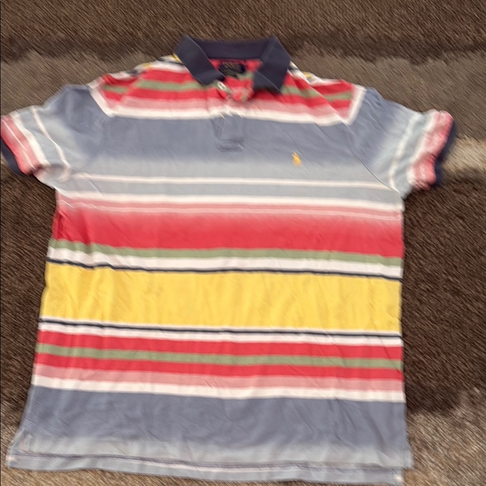 Polo by Ralph Lauren Multicolor Striped Polo Shirt